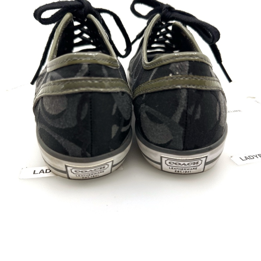 Coach Black and Gray Women's Sneakers - Picture 7 of 11